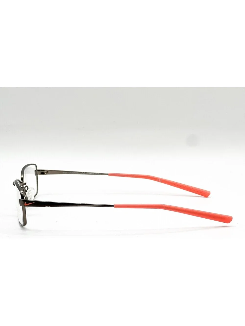 Nike 4631 037 Satin Gunmetal/Turf Orange Authentic Eyeglasses 47-18-130